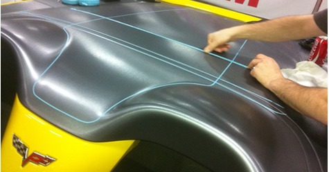 【カーラッピングに!!】ナイフレステープ／フィニッシュライン _2