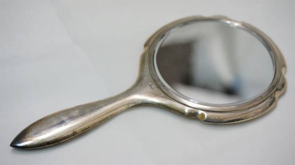 ■銀製手鏡 マツダ貴金属工業㈱ シルバー49g a ⑦