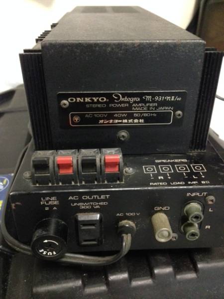 ONKYO INTEGRA M-931 n2⁄40 パワーアンプ(ONKYO)｜売買された