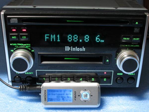 ☆レガシィ マッキントッシュ PF-4025I-C AUX機能付 CD/MDLP(CD＆MD