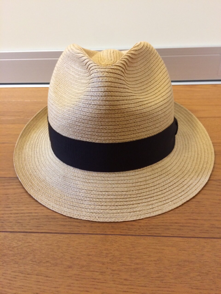 CA4LAレディース ストローハット size M 内側サイズ調整可能