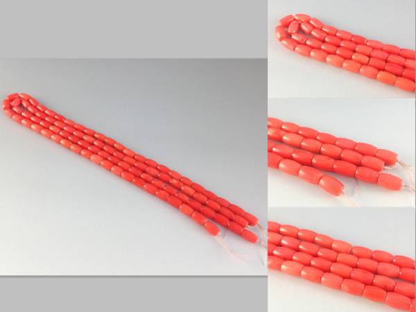 【河童】競標購入 橘色珊瑚 手作数珠 珍品