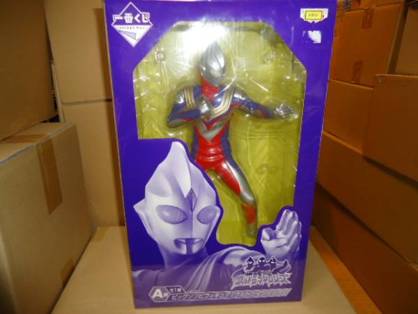 一番くじ　ウルトラマンティガ　A賞　ビッグソフビフィギュア