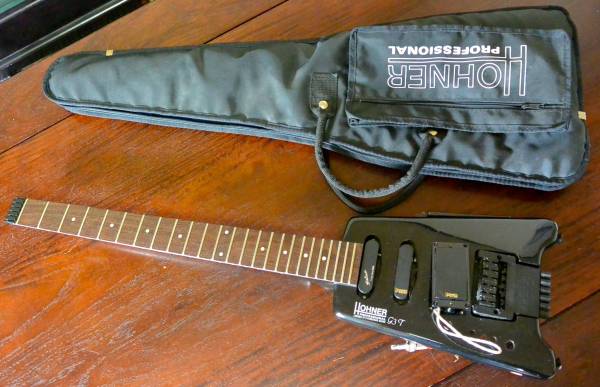 1スタート HOHNER G3T ヘッドレスギター レフティ ジャンク(本体