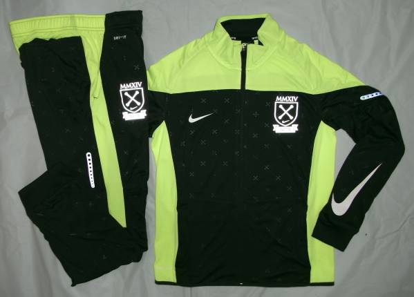 新品NIKE黒ナイキ限定NFTB上下ジャージ完売スカル黄ドクロ櫻井 M