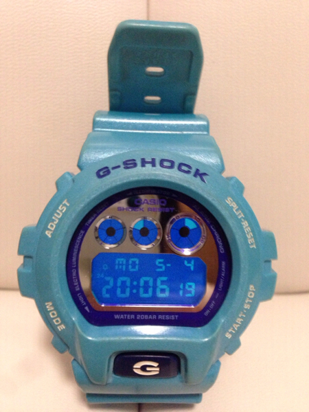 CASIO G-SHOCK DW-6900CBクレイジーカラーズ ブルー美品送料無料_1