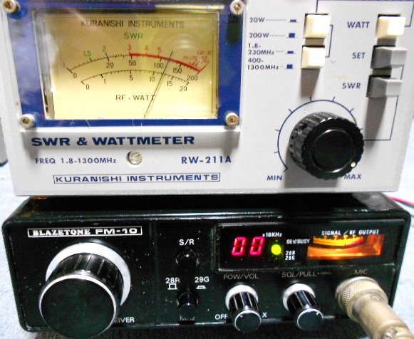 Blazetone FM-10 アマチュア無線機 アマチュア無線】BLAZETONE FM－6の