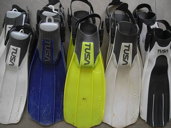 すべてTUSA製プラフィン（22-28cm）×合計5セット