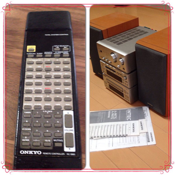 onkyoスピーカー intec a-907x a-905x c-705x d-062ax MID-105ax あき