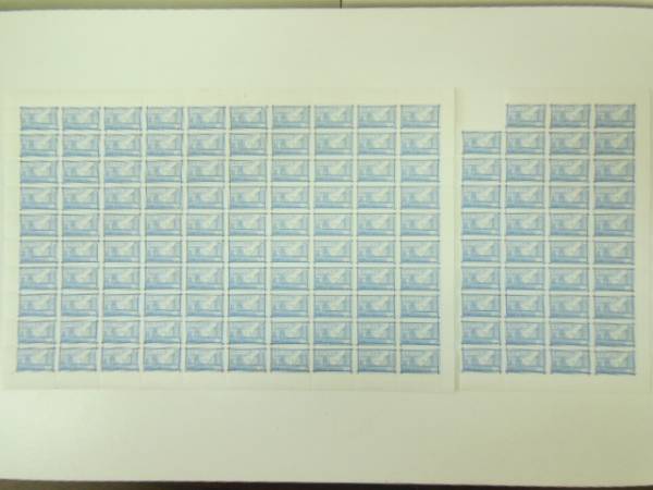 建退共証紙 青 1日券 310円 額面43090円分(7796)