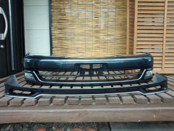 JZX100チェイサー　純正バンパーリップ付き ＨＩＤフォグ　