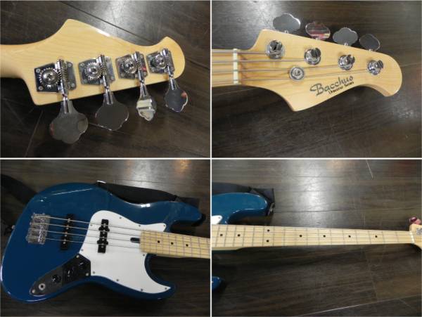 b101]Bacchus バッカス BJB-400M エレキベース ソフトケース付(エレキ 