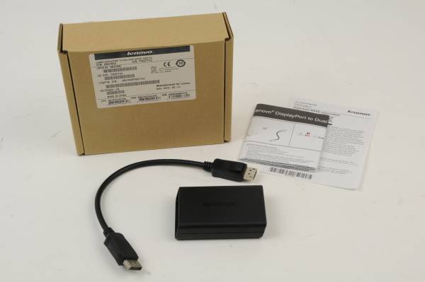 即決送料込新古品 レノボデュアルDisplayPortアダプター 0B47092