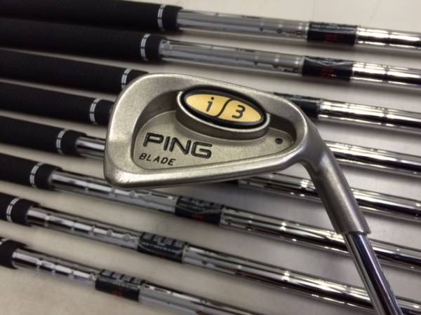 名器ｉ３　ＢＬＡＤＥ　黒　３～Ｕｗの９本　送料無料にて！