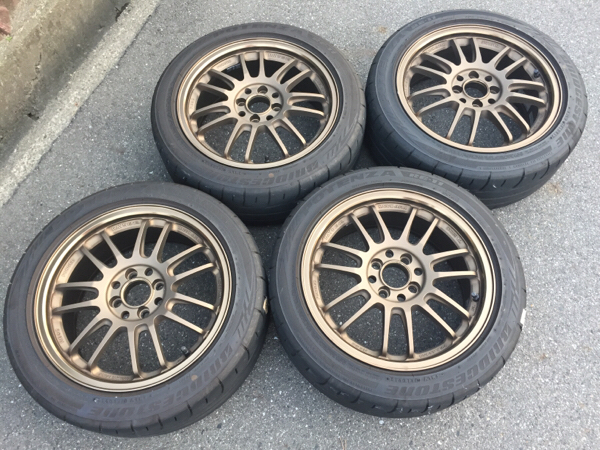 195/50R16 BS POTENZA RE-11 12年 5～6分山 RE30 16×7JJ 超美品