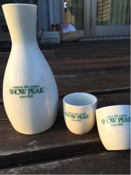 レア品！！スノーピーク徳利、猪口セット箱付き