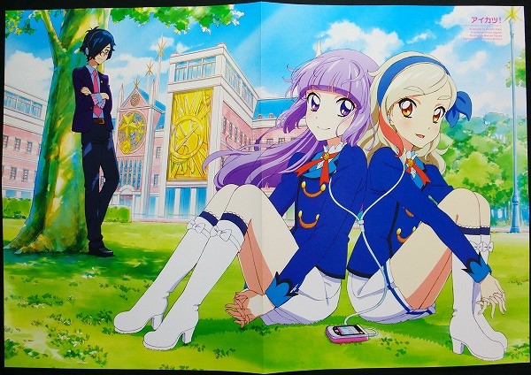 アイカツ怪盗ジョーカー ピンナップポスター氷上スミレ黒沢凛zqn