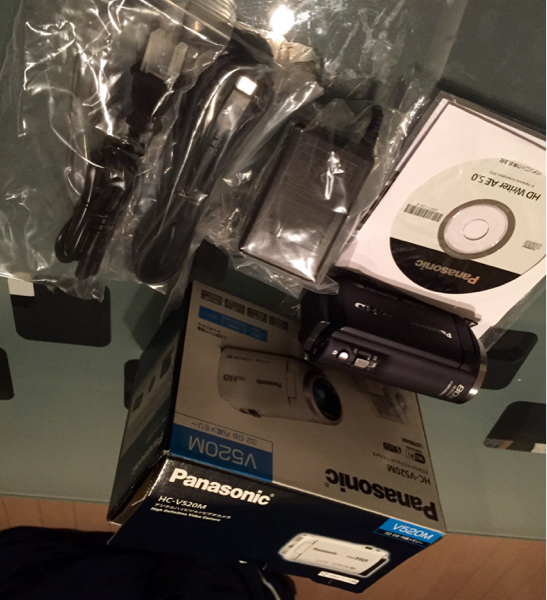 Panasonic★HC-V520M ビデオカメラ★中古品
