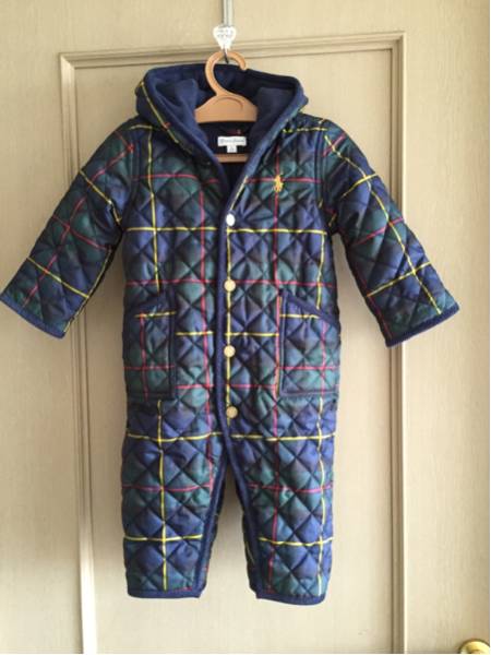 ラルフローレン/中綿全身コート/80cm/美品