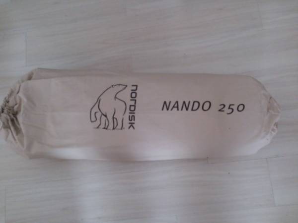 ノルディスク ナンド 250 NORDISK NANDO 250 1回のみ使用テント(～3人