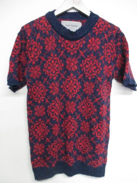 *Casly Heyford ケイスリーヘイフォード リネンニット 半袖 S FK