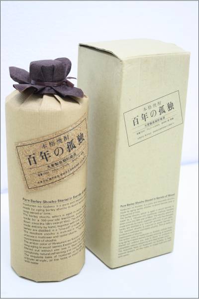 ■未開栓 麦焼酎 黒木本店 百年の孤独 720ml 40度 箱付