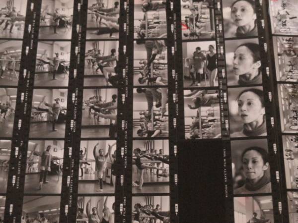 森下洋子　雑誌用ベタ焼き写真① 64枚分/プリマ バレエダンサー