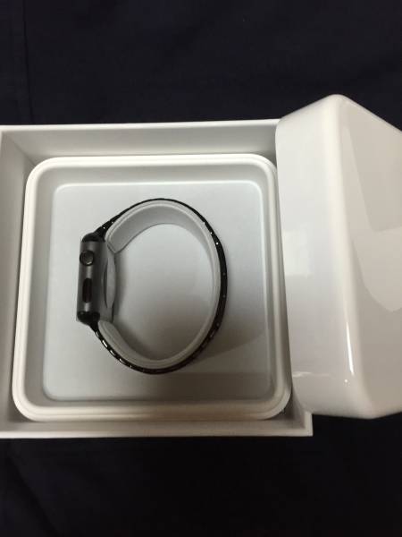 Apple Watch 42mm スペースブラックステンレススチールケース