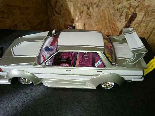 フジミ 1/24 GX71 クレスタ 族車仕様 ☆ 旧車 街道レーサー(完成品
