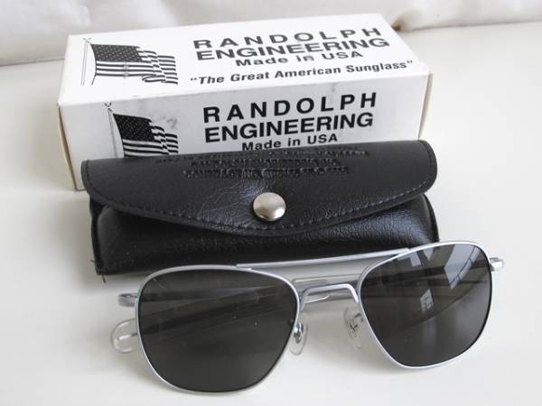 米空軍 RANDOLPH ENGINEERING HGU-4/P パイロットサングラス 3(航空 