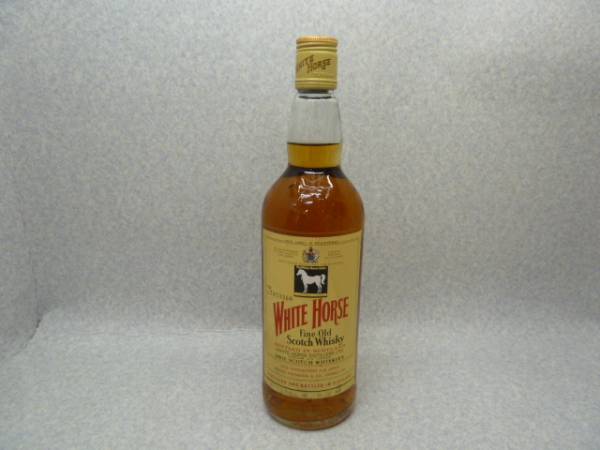 古酒】WHITE HORSE FineOld ホワイトホース ウイスキ 750ml/ot ◇未開