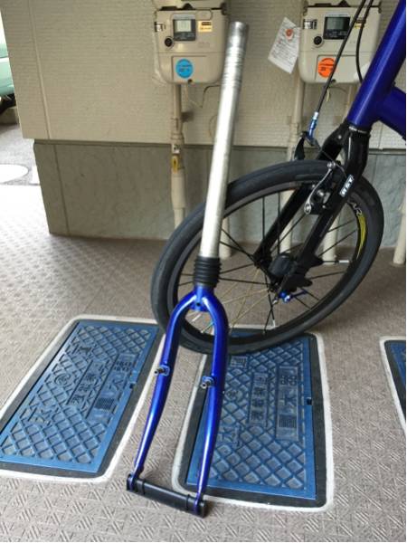 20インチ ミニベロ「SBX MC－2」サス付フロントフォーク/中古