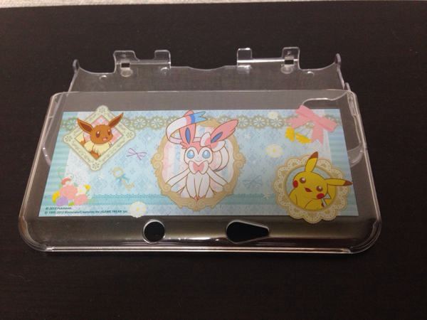 ポケモン 3DSLLカバー ニンフィア ピカチュウ イーブイ 