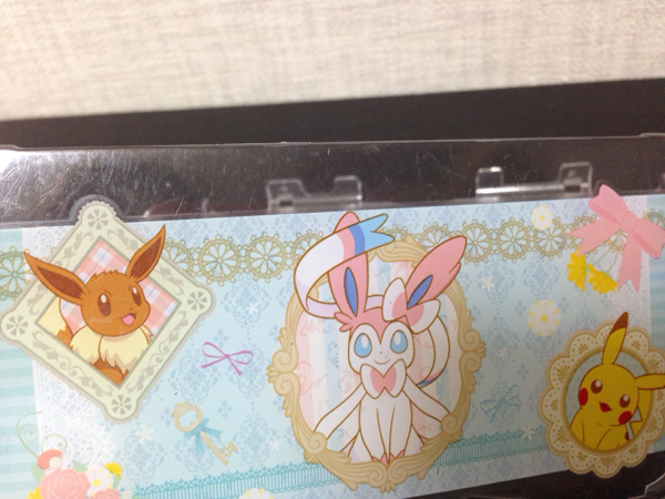 ポケモン 3DSLLカバー ニンフィア ピカチュウ イーブイ 