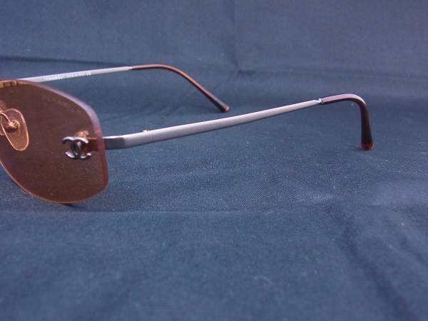 CHANEL シャネル サングラス 4002 ブラウン ケース付 即決