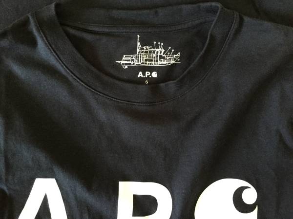A.P.C. Carhartt コラボ Tシャツ ネイビー supreme AURALEE