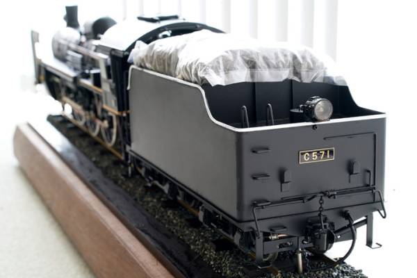 C57 1 ディスプレイ置物 大型模型 蒸気機関車 金属製(鉄道模型)｜売買