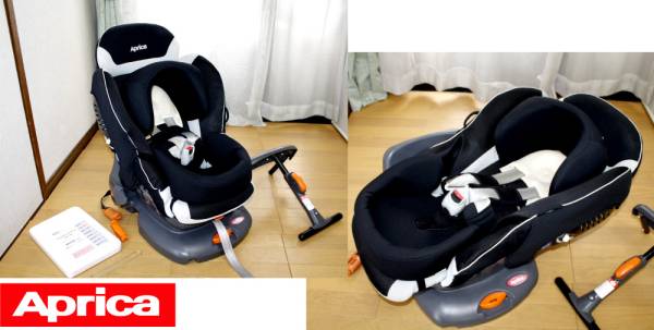 ◆Ｑ◆Aprica360回転マシュマロベッド エレガンス サーモ/新生児