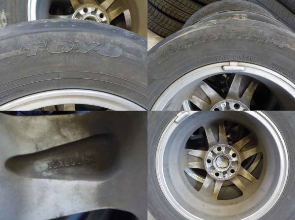 【195/65R15】ノア用純正夏タイヤ４本タイヤ使用不可＃402_3