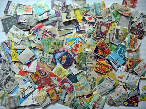 マッチラベル　昭和レトロ　３４０枚　昭和３０年前後