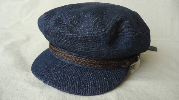 Brixton Fiddler Cap デニム XL-7 3/4-62cm %off ブリクストン