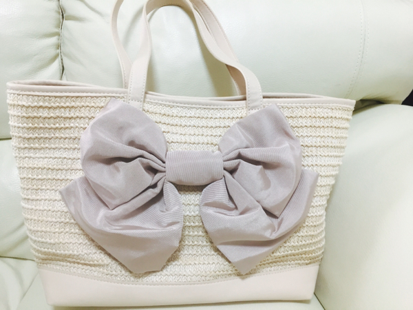 クチュールブローチ★グログランリボンサマーバック★未使用