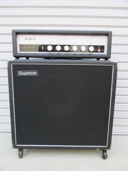 Guyatone】ヴィンテージギターアンプキャビネット付【GA-660】(ヘッド