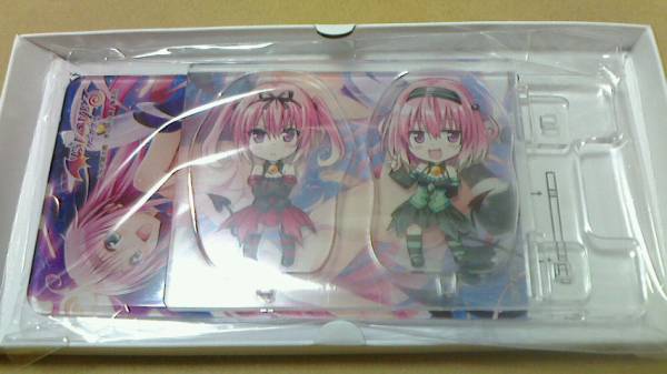 ジャンプSQ.19抽プレ当選品 ToLOVEるダークネス スマホスタンド