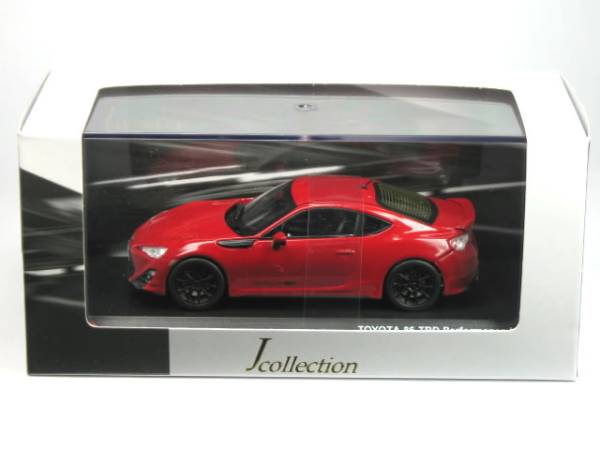 1/43 トヨタ 86 TRD パフォーマンスライン レッド (JCP73015RD)