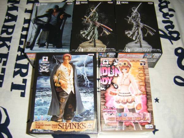 CREATOR　ゾロ　特別カラー　MSPシャンクス　フィギュア　5種