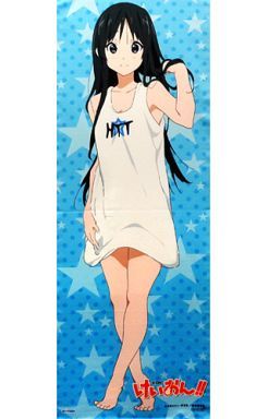 Blu-ray BOX けいおん!!購入特典秋山澪等身大タペストリー○(けいおん