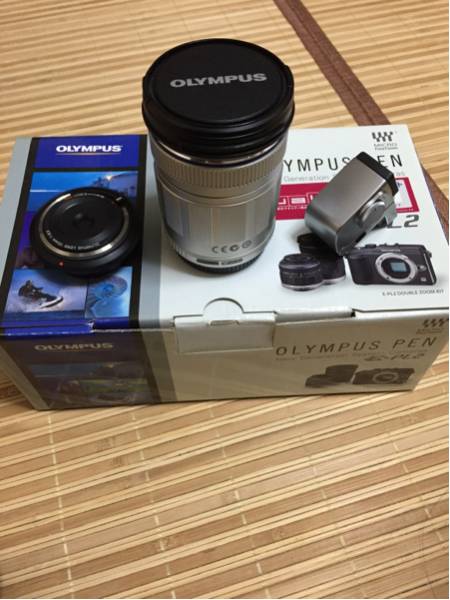 OLYMPUS PEN Lite E-PL2 ダブルズームキット シャンパンゴールド