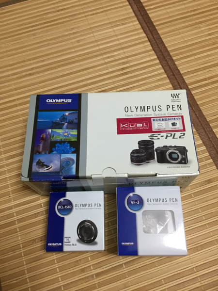 OLYMPUS PEN Lite E-PL2 ダブルズームキット シャンパンゴールド
