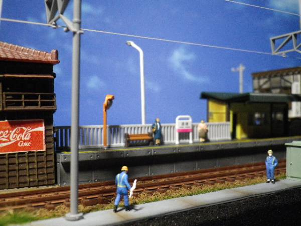 第７０弾「昭和６３年」下町無人駅/バス＆電車展示台/オマケ付